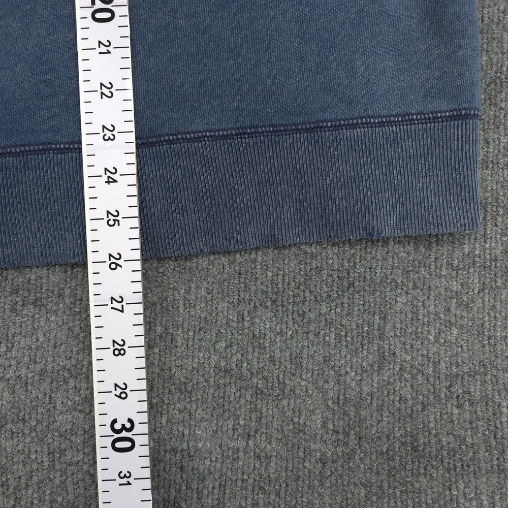 Aerie Pullover Sweatshirt Womens M Blue V Neck Oversized Casual Cozy Lounge Top - Picture 12 of 16